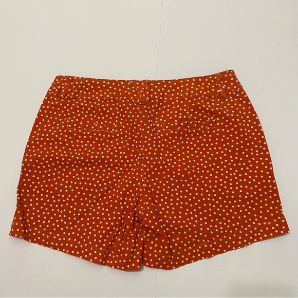 ⭐️ 75. Maurice’s orange and white polka dot shorts size 7/8 - Picture 2 of 4